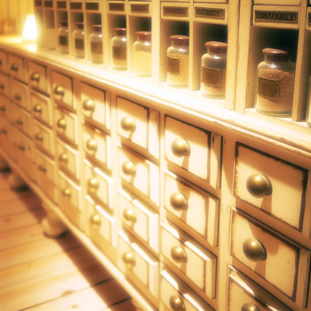 Well-organized alphabetical spice collection