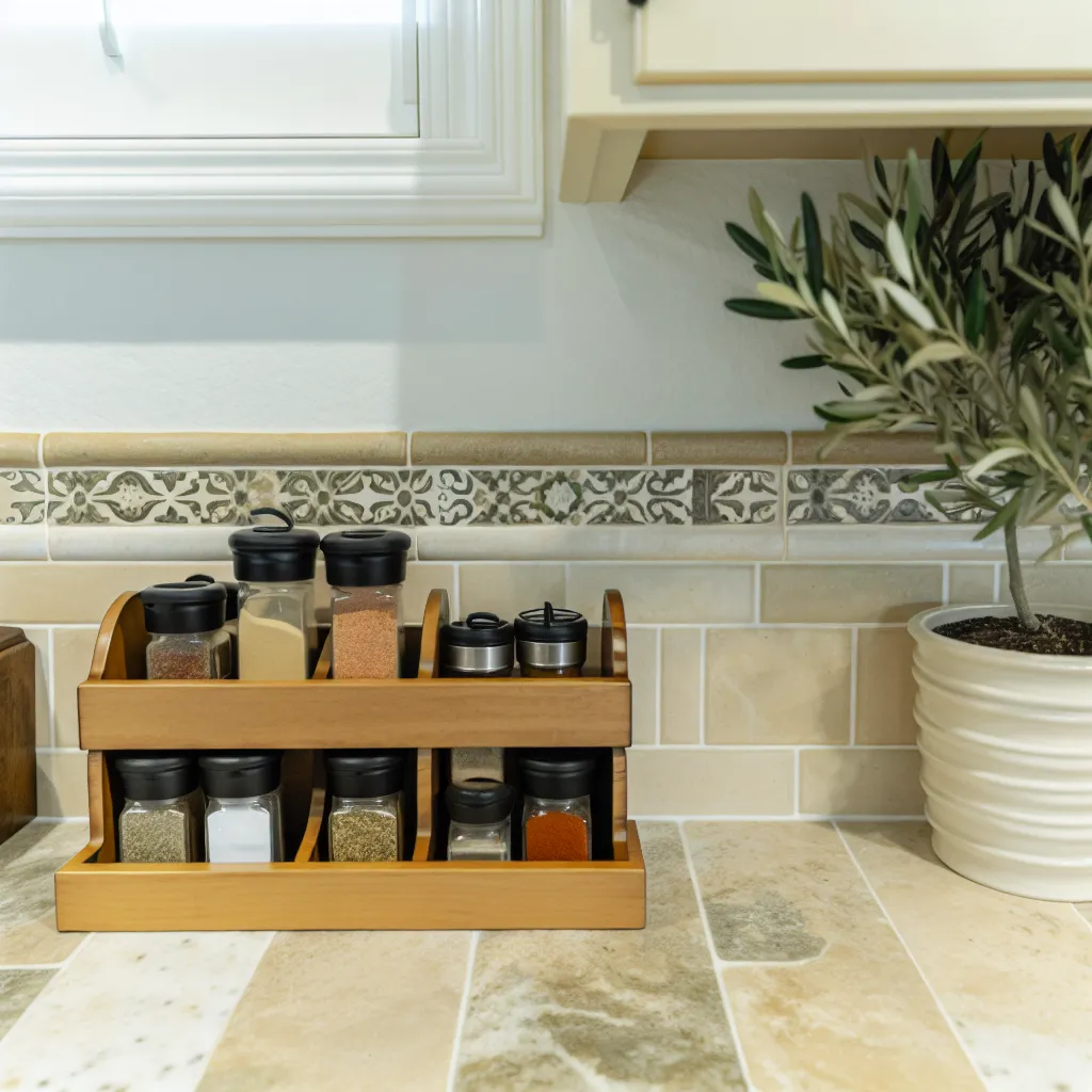 Countertop spice station